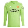 Officiële Voetbalshirt + Korte Broek Doelman Manchester United De Gea 1 Thuis 2023-24 Lange Mouw - Kids